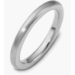    Traditional 3mm Comfort Fit Wedding Band   8 
