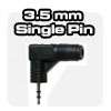 Throat Mic 3.5mm Single Pin Adapter by RAP4  