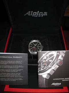NEW Alpina Racing GT3 Automatic Mens Small Seconds Date Watch AL 