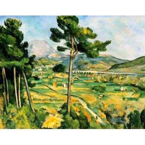   Paul Cezanne   24 x 18 inches   Mont Sainte Victoir