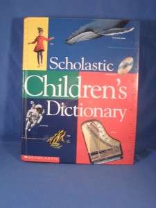 Scholastic Childrens Dictionary, 1st, 1996, Homeschool 9780590252713 