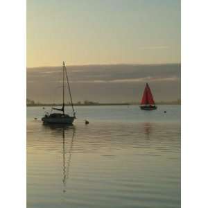 Little Red Sail by Andrew Fyfe. size 20 inches width by 