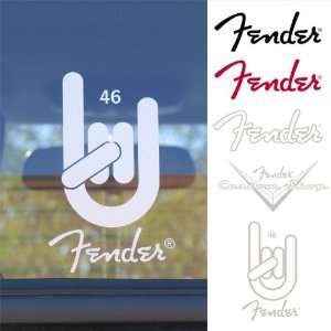  Fender® Custom Die Cut Sticker 5 Pack, Multi Color Pack 