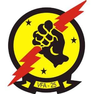  US Navy VFA 25 Fist of the Fleet Squadron Decal Sticker 3 