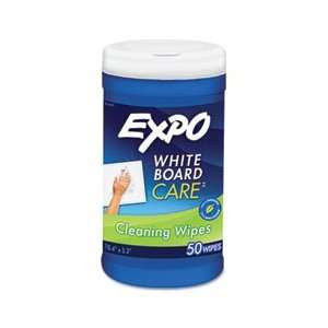  EXPO® SAN 81850 DRY ERASE BOARD CLEANING WET WIPES, 6 X 9 