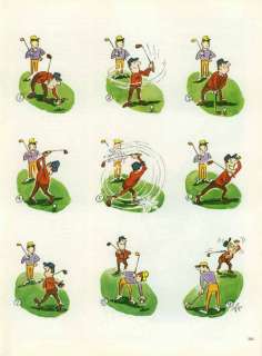 1967 golf cartoon by vip full page original cartoon carefully removed 