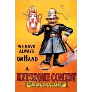   Always on Hand a Keystone Comedy Western Import Company, Movie Poster