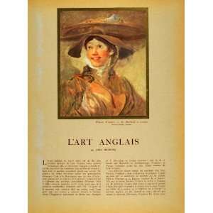 1938 Prints Article English Art Gainsborough Hogarth 
