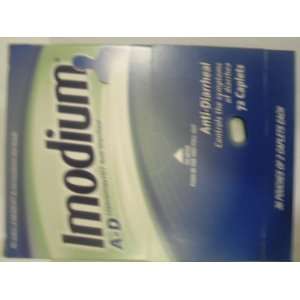  Imodium A d Loperamide HCL Anti diarrheal Caplets   2 Ea 