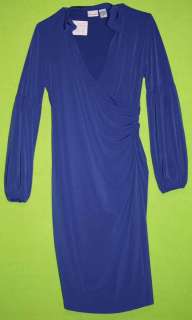 Newport News sz 10 Womens Purple Dress Stretch SA71  