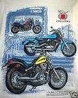 Vintage Triumph Motorcycle T Shirt   Easy/Coach  