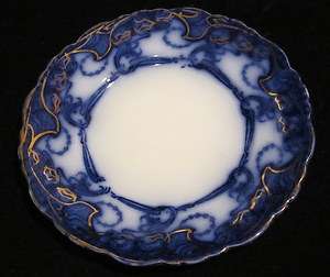   BLUE 5 3/4 ROYAL PREMIER PLATE BY ALCOCK NEAR MINT CONDITION  