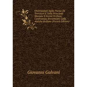   Colle Antiche Italiane (French Edition) Giovanni Galvani Books