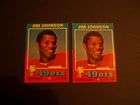 1970 Topps 16 card lot Gray Alderman Byrd Johnson EX  