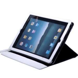  Leather case for iPad with Belt(White) 