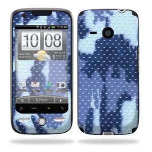   for HTC Droid Eris Verizon   Blue Camo Cell Phones & Accessories
