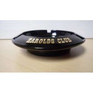 Vintage Ashtray Reno Harolds Club Ashtray Approx. 4 1/4 inches across 