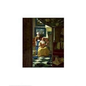  Johannes Vermeer   Letter, The