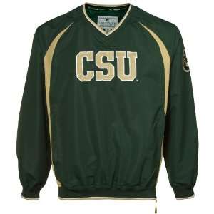   Colorado State Rams Green Hardball Pullover Jacket