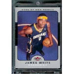  2006 07 Fleer # 223 James White San Antonio Spurs 