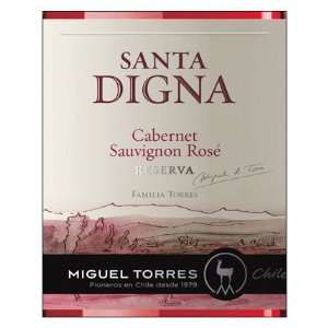  2011 Miguel Torres Santa Digna Selection Cabernet Rose 