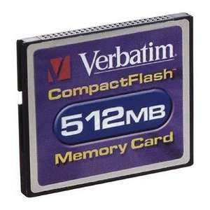  Verbatim 512 MB CompactFlash CARD (47009) Electronics