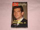 Biography John F. Kennedy Jr. 1960 1999 VHS NEW Sealed JFK Jr 