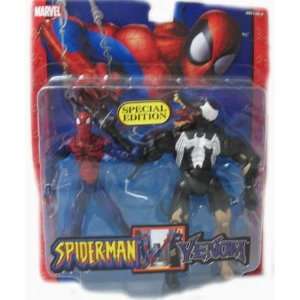    Man Classics Spider Man vs. Venom Action Figure Set Toys & Games
