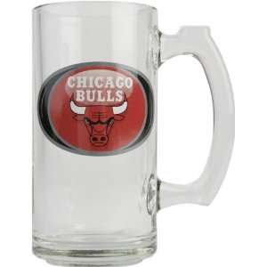  Chicago Bulls 15oz Glass Mug