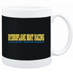  Mug Black Hydroplane Boat Racing ATHLETIC DEPARTMENT 