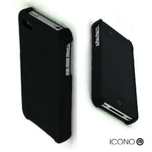  ICONO APERTUS Black Slim Genuine Leather Open Top Case for 
