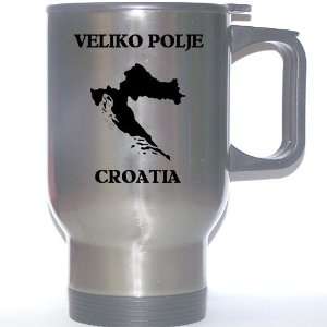  Croatia (Hrvatska)   VELIKO POLJE Stainless Steel Mug 