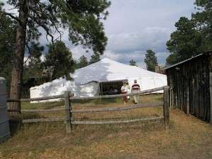 60 x 80 All White Pavilion/Wedding/Event Tent  