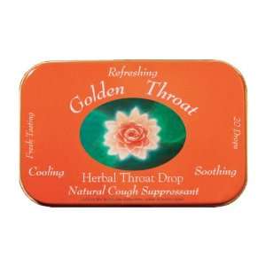  Golden Throat Herbal Throat Drop, 20 Count Tins Health 