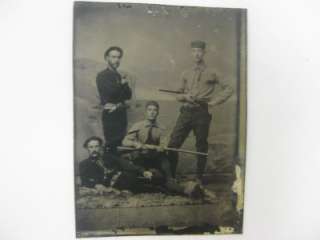 DEGARIO TIN TYPE OUTLAW PICTURE PHOTOGRAPH 1870 s  