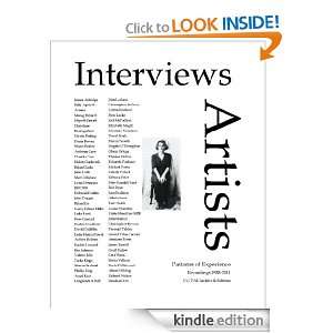 Interviews Artists 4 Patterns of Experience   Recordings 1988 2011 
