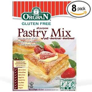 OrgraN All Purpose Pastry Mix, Gluten Free, 13.2 Ounce Boxes (Pack of 