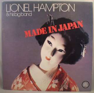 LIONEL HAMPTON MADE IN JAPAN GLAD HAMP VIBRAPHONE JAZZ  
