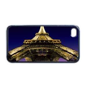  France Eifel Tower Apple RUBBER iPhone 4 or 4s Case 