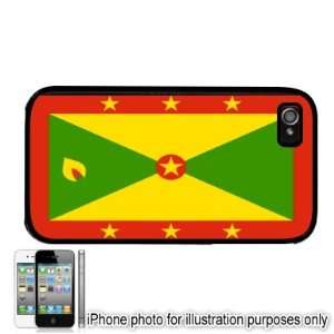   Grenadine Flag Apple iPhone 4 4S Case Cover Black 
