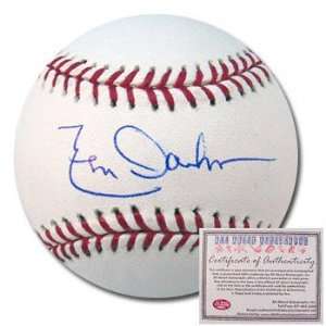  Leon Durham Autographed Baseball