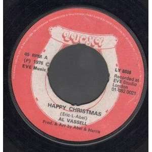   HAPPY CHRISTMAS 7 INCH (7 VINYL 45) UK LUCKY 1976 AL VASSELL Music