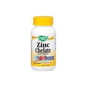  Zinc Chelate 30 mg 30 mg 100 Capsules Health & Personal 