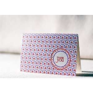  Apsley Letterpress Thank You Cards, Pack of 6 Health 