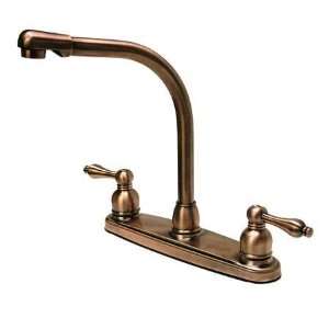  Kingston Brass Victorian Antique Copper Kitchen Faucet 
