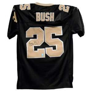 Reggie Bush New Orleans Saints Authentic Autographed Black Jersey 