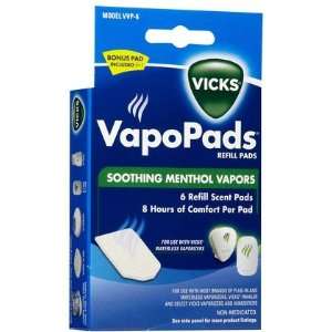  Vicks Soothing Vapors Replacement Pad (Quantity of 1 