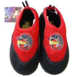  Warner Bros aquasox   Batman Mesh Water Shoe (red) size 13 