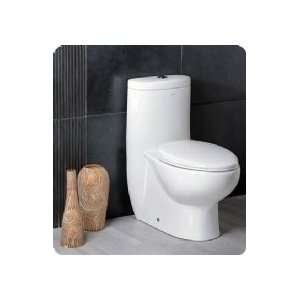   One Piece Dual Flush Toilet w/ Soft Close Seat