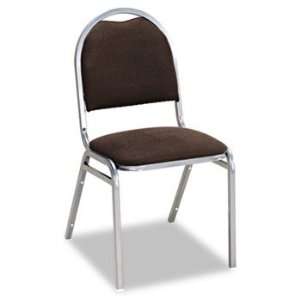  New   Continental Series Round Back Stacking Chairs, Gray 